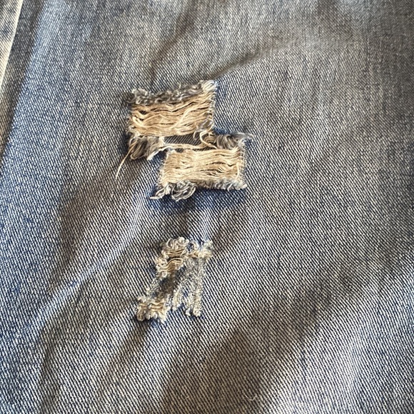 Bluenotes straight fit high rise festival distressed raw hem jeans - Picture 8 of 13